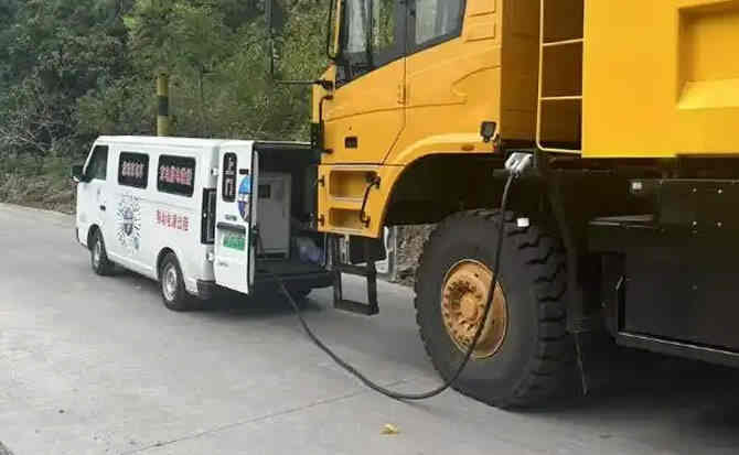 明水新能源车充电搭电
