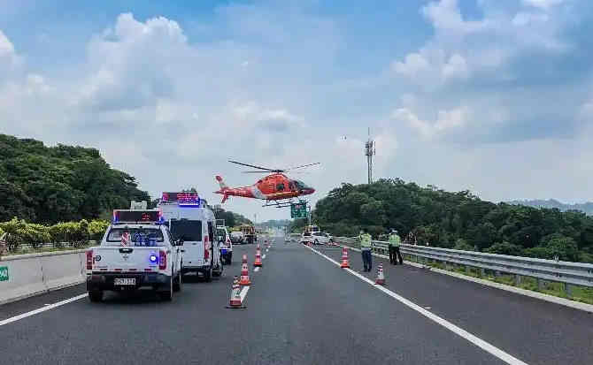 明水高速公路汽车救援案例